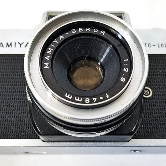 Mamiya Auto-Lux 35 Camera. W/ Case & Manual, Vintage - Picture 3 of 6